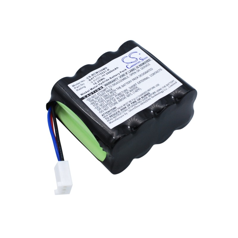 Batterie pour SSCOR AD700 (2000 mAh/19.2 Wh, 9.6 V)