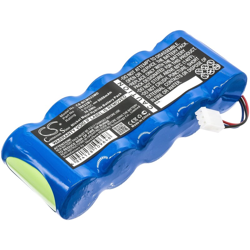 Batterie pour Nonin Capnocheck Plus (5000 mAh/30 Wh, 6 V)