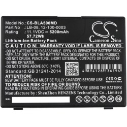 Batterie pour Bolate A8 (5200 mAh/57.72 Wh, 11.1 V)