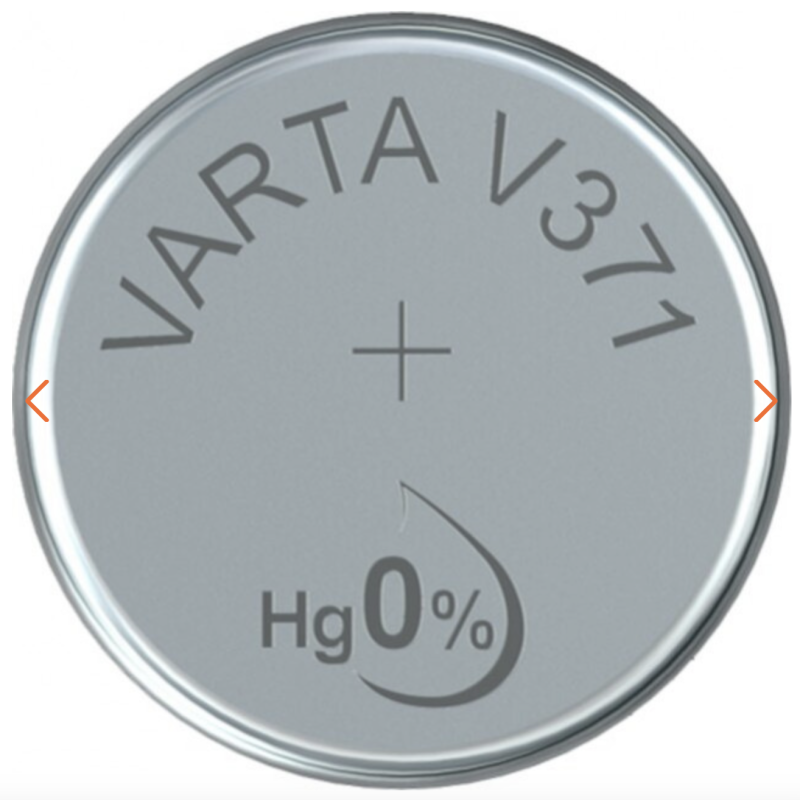 Pile de montre VARTA V371