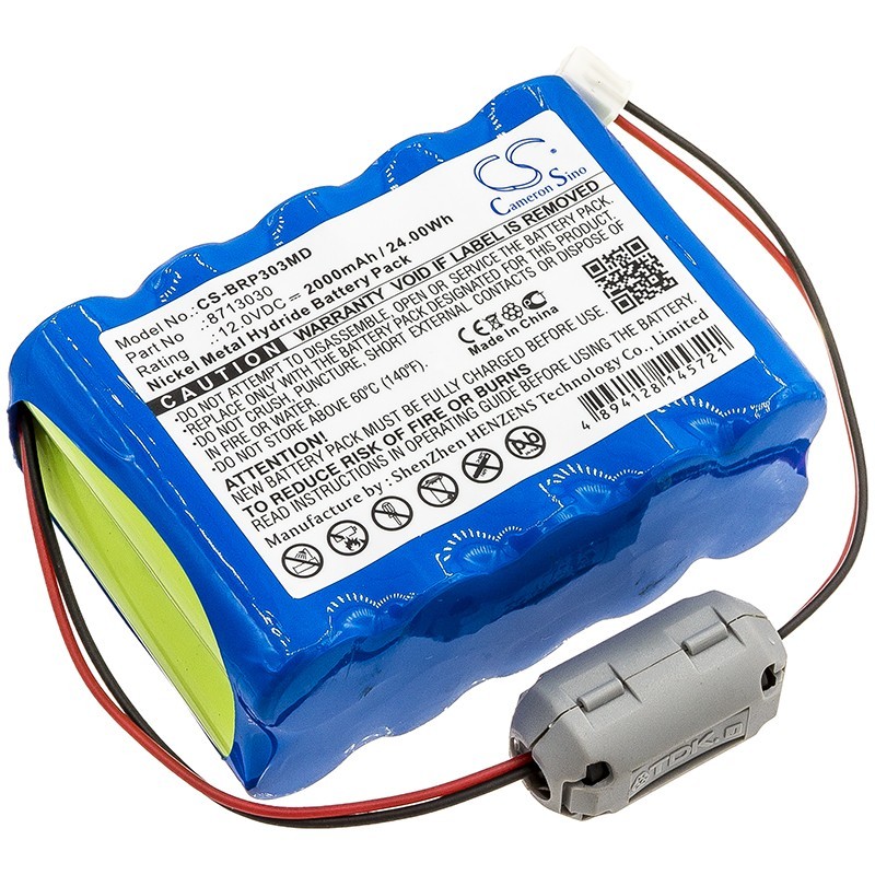 Batterie pour Braun Perfusor space (2000 mAh/24 Wh, 12 V)