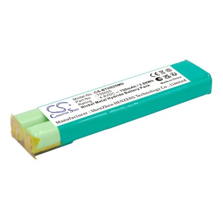Batterie pour MettlerToledo AutoRep E (750 mAh/3.6 Wh, 4.8 V)