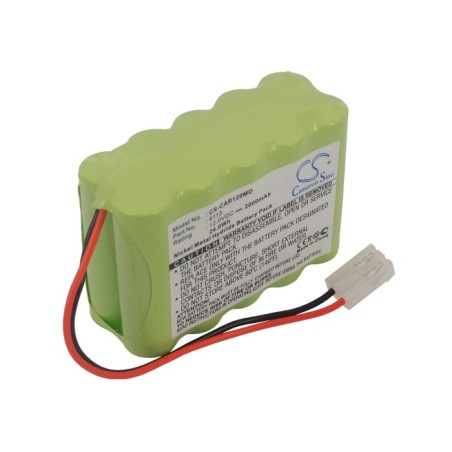 Batterie pour Cardiette 110176 (2000 mAh/24 Wh, 12 V)