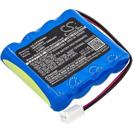 Batterie pour Cefar ActivX4 (2000 mAh/9.6 Wh, 4.8 V)