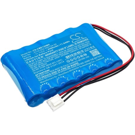 Batterie pour COMEN CM-1200A ECG (6400 mAh/71.04 Wh, 11.1 V)