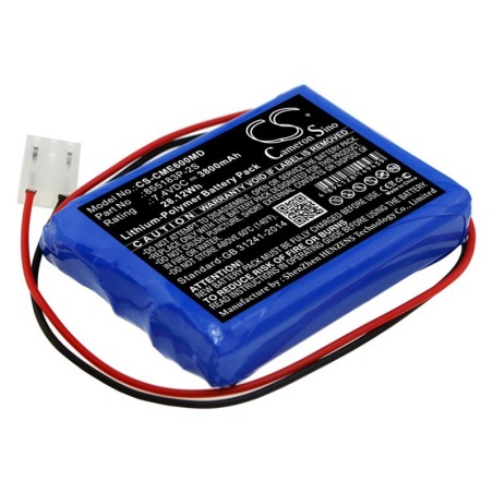 Batterie pour CONTEC 855183P-2S (3800 mAh/28.12 Wh, 7.4 V)