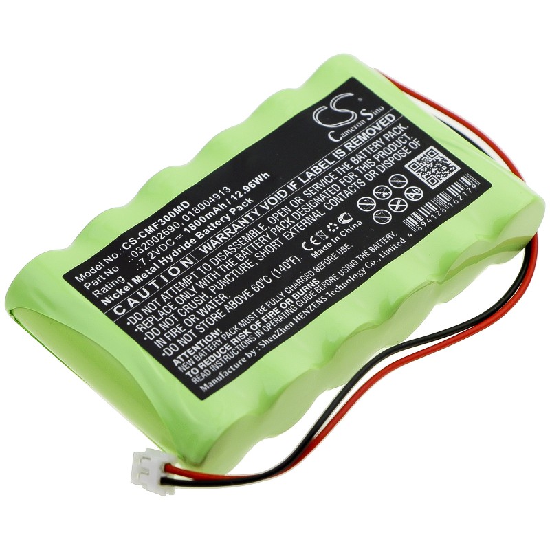 Batterie pour Compex Medi Compex (1800 mAh/12.96 Wh, 7.2 V)