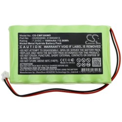 Batterie pour Compex Medi Compex (1800 mAh/12.96 Wh, 7.2 V)
