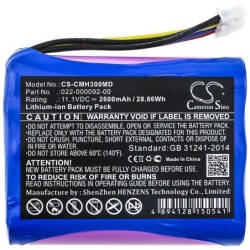Batterie pour COMEN H3 (2600 mAh/28.86 Wh, 11.1 V)
