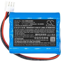 Batterie pour COMEN M2000A (2600 mAh/28.86 Wh, 11.1 V)