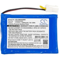 Batterie pour CONTEC CMS6000 (3800 mAh/28.12 Wh, 7.4 V)