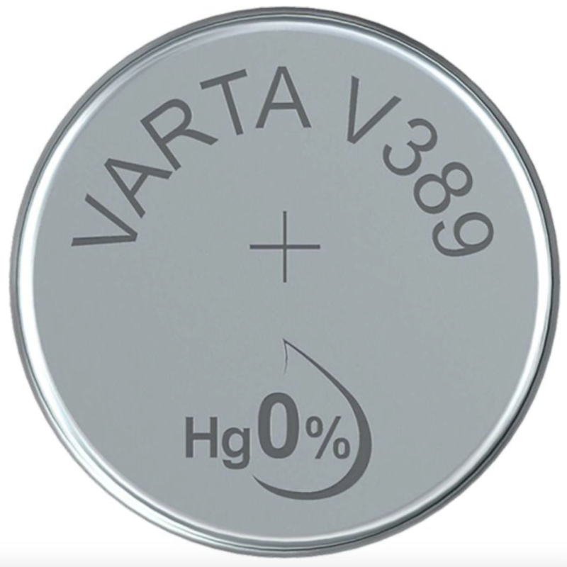 Pile de montre VARTA V389