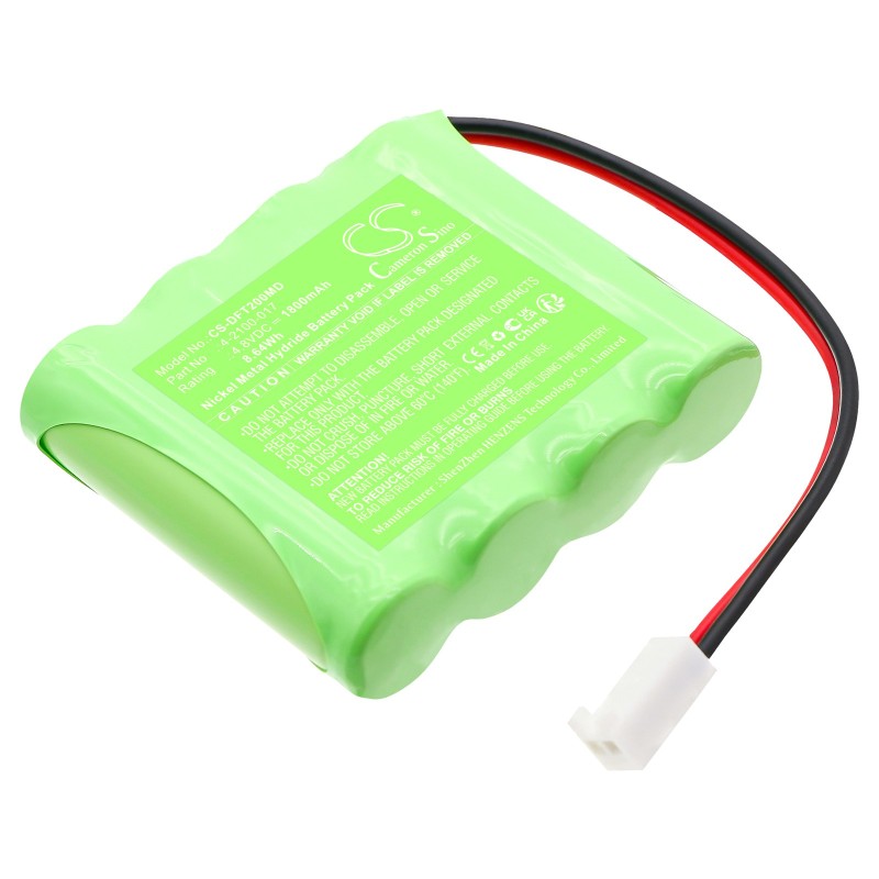 Batterie pour Delfi PTS System 2000 (1800 mAh/8.64 Wh, 4.8 V)