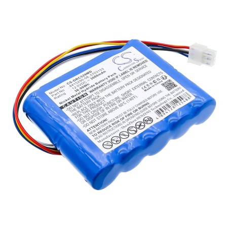 Batterie pour Drager 5703153 (3000 mAh/36 Wh, 12 V)
