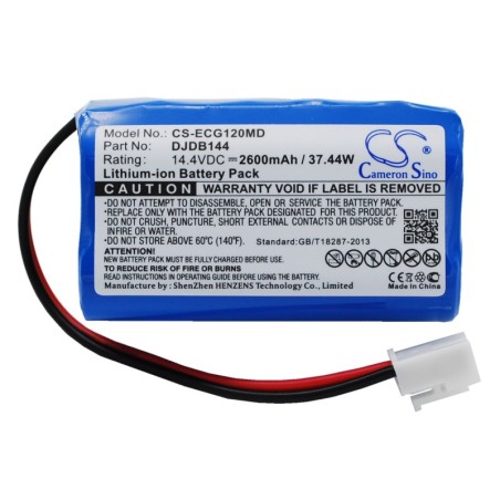 Batterie pour CMICS DJDB144 (2600 mAh/37.44 Wh, 14.4 V)