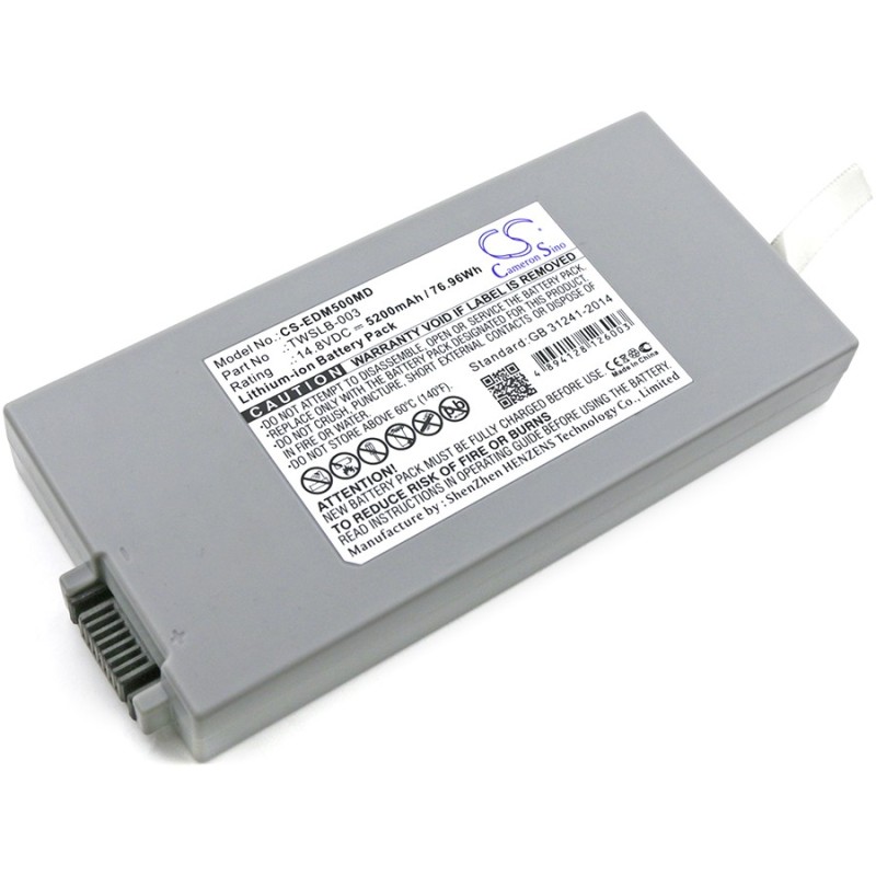 Batterie pour Drager M8B (5200 mAh/76.96 Wh, 14.8 V)