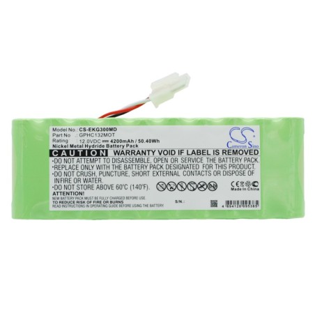 Batterie pour Bionet ECG-BAT (4200 mAh/50.4 Wh, 12 V)