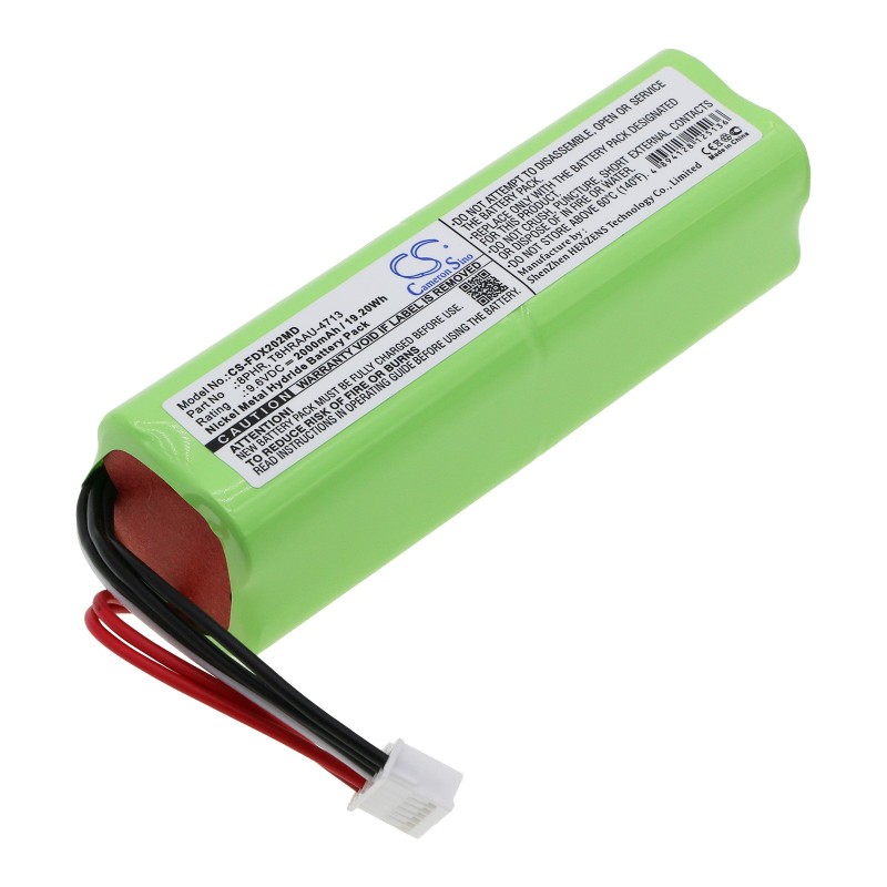 Batterie pour Fukuda T8HRAAU-4713 (2000 mAh/19.2 Wh, 9.6 V)