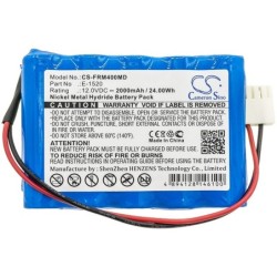 Batterie pour Codan E-1520 (2000 mAh/24 Wh, 12 V)