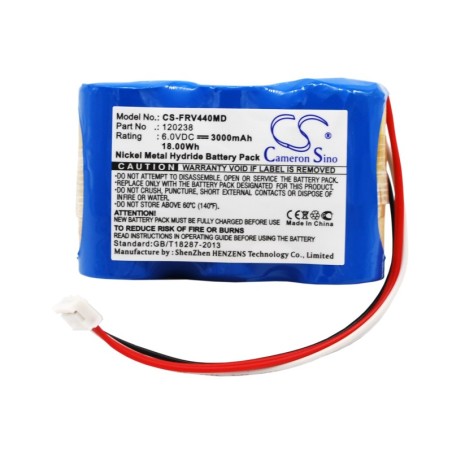 Batterie pour Fresenius Optima VS (3000 mAh/18 Wh, 6 V)