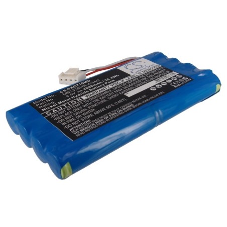 Batterie pour Fukuda FX-7000 (4000 mAh/38.4 Wh, 9.6 V)