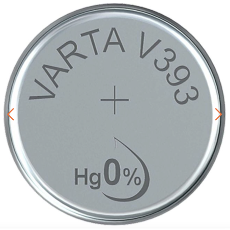Pile de montre VARTA V393