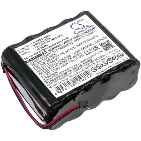 Batterie pour Fukuda 10TH-3500A-WC1 (3800 mAh/45.6 Wh, 12 V)