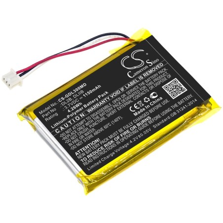 Batterie pour 3GEN DLIIB (1150 mAh/4.26 Wh, 3.7 V)