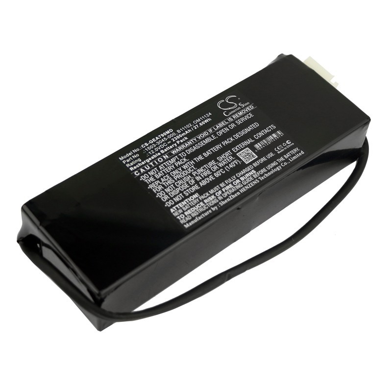 Batterie pour GE Modulus SE (2300 mAh/27.6 Wh, 12 V)