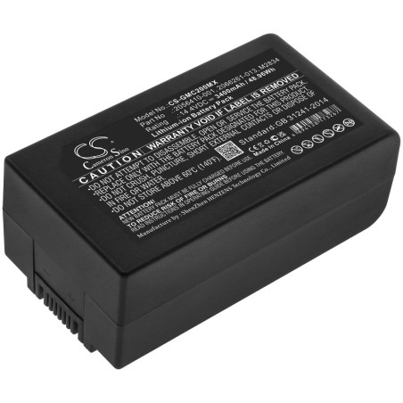Batterie pour GE 2066261-013 (3400 mAh/48.96 Wh, 14.4 V)