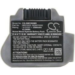 Batterie pour GE MAC Pac (3500 mAh/63 Wh, 18 V)