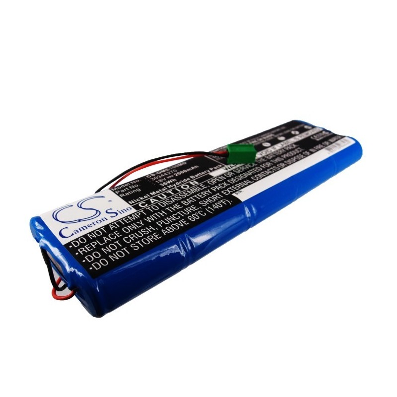 Batterie pour Hellige ES500 (2000 mAh/36 Wh, 18 V)