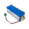 Batterie pour Hellige 110202 (2000 mAh/24 Wh, 12 V)