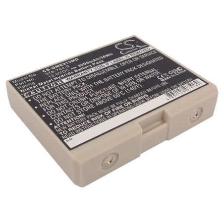 Batterie pour GE SCP-913 (3000 mAh/36 Wh, 12 V)
