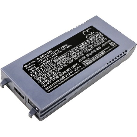 Batterie pour GE Echographe Logic-E (4400 mAh/65.12 Wh, 14.8 V)