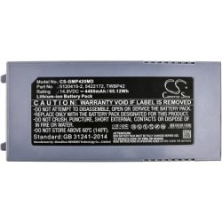 Batterie pour GE Echographe Logic-E (4400 mAh/65.12 Wh, 14.8 V)