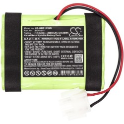 Batterie pour GE B0402111 (2000 mAh/24 Wh, 12 V)