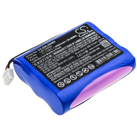 Batterie pour General G3H (2600 mAh/28.86 Wh, 11.1 V)