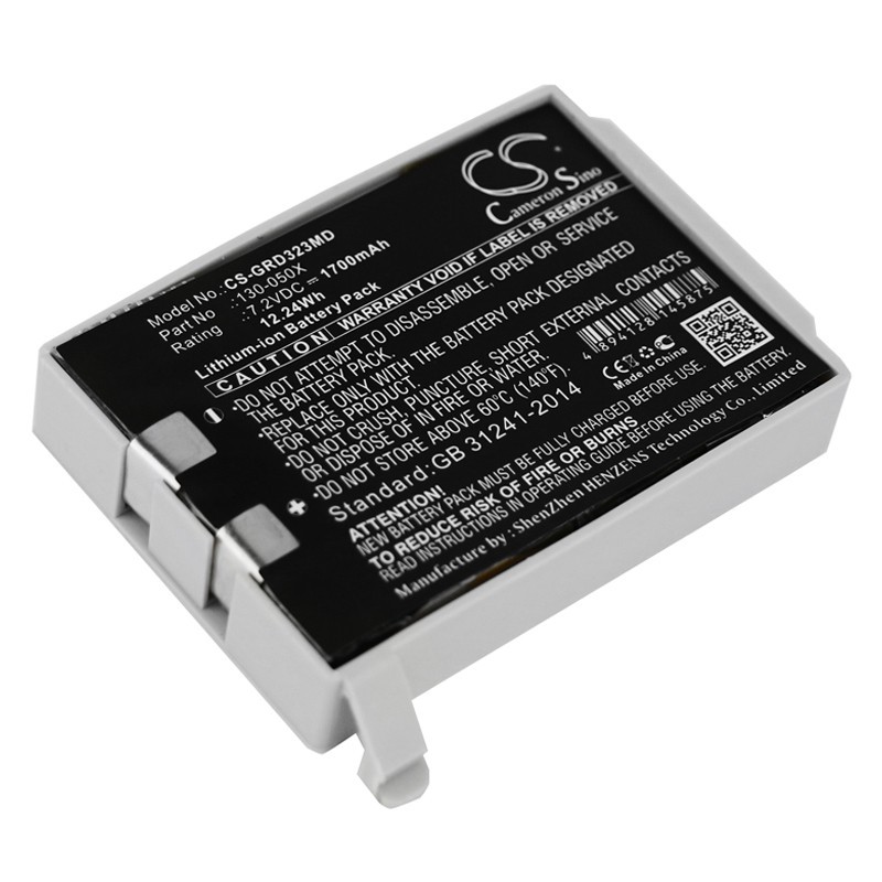 Batterie pour CME BodyGuard 323 (1700 mAh/12.24 Wh, 7.2 V)