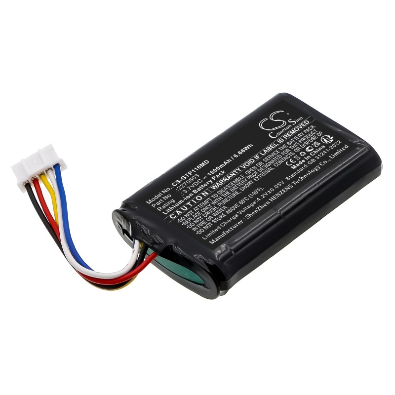 Batterie pour Getinge OP Table1160 (1800 mAh/6.66 Wh, 3.7 V)
