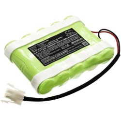 Batterie pour Hellige 110028 (4000 mAh/48 Wh, 12 V)