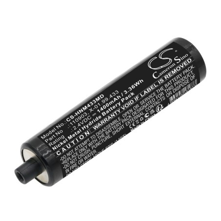 Batterie pour Heine NicaTron (1400 mAh/3.36 Wh, 2.4 V)