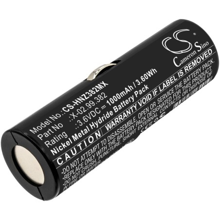 Batterie pour Heine Beta Handles (1000 mAh/3.6 Wh, 3.6 V)
