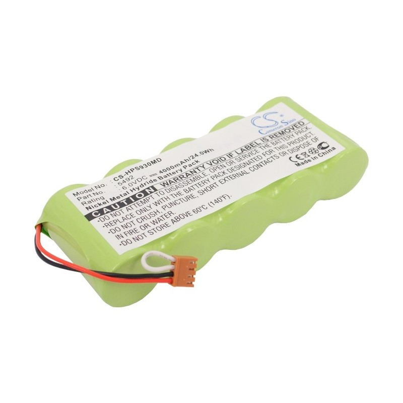 Batterie pour Respironics 915 (4000 mAh/24 Wh, 6 V)