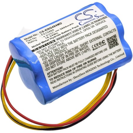 Batterie pour Kangaroo 382400 (3800 mAh/18.24 Wh, 4.8 V)