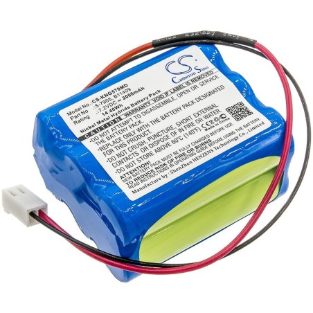 Batterie pour Kangaroo B11409 (2000 mAh/14.4 Wh, 7.2 V)