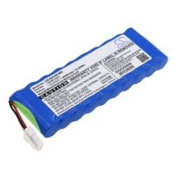 Batterie pour Suzuken Kenz ECG 305 (2000 mAh/24 Wh, 12 V)