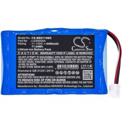 Batterie pour Mindray Umec10 (6400 mAh/71.04 Wh, 11.1 V)