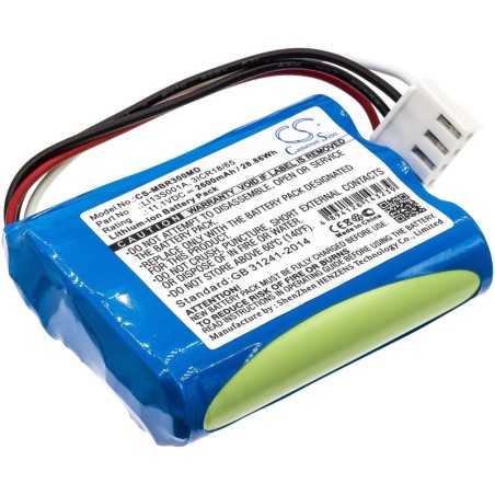 Batterie pour Mindray uMEC10 (2600 mAh/28.86 Wh, 11.1 V)