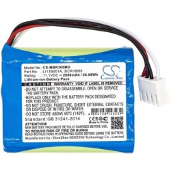 Batterie pour Mindray uMEC6 (2600 mAh/28.86 Wh, 11.1 V)